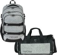 neoxx Schoolrugzak Wool the World Rugzak & Sporttas (set, 2-delig)