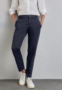 NU 20% KORTING: STREET ONE Chino met persplooien