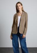 NU 20% KORTING: STREET ONE Korte blazer in jerseykwaliteit