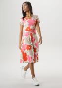 NU 20% KORTING: Aniston SELECTED Zomerjurk met grafische bloemenprint ...