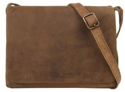 NU 20% KORTING: Harold's Messenger Bag Antiek echt leder