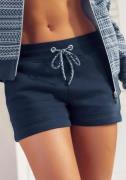 s.Oliver RED LABEL Beachwear Relaxshorts met noorse patroon details, l...