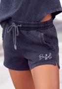 Buffalo Relaxshorts met logo-borduurwerk, loungepak