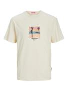 NU 20% KORTING: Jack & Jones T-shirt JORARUBA SMALL PHOTO TEE SS CREW ...