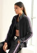 NU 20% KORTING: H.I.S Sweatvest met zijtape, loungepak