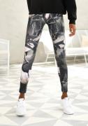 active by Lascana Legging Tropical met abstracte bloemenprint, loungew...