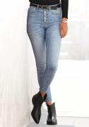 NU 20% KORTING: Buffalo High-waist jeans met modieuze knoopsluiting, s...