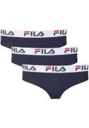 NU 20% KORTING: Fila Slip met elastische logoband (3 stuks)