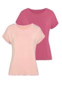 NU 20% KORTING: Vivance T-shirt met elastische zoomafwerking van visco...