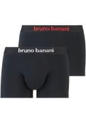 Bruno Banani Boxershort met contrasterend logo-tailleband (2 stuks, Se...