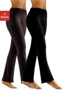 vivance active Jazzpants met licht uitlopende pijpen, loungewear (2-de...