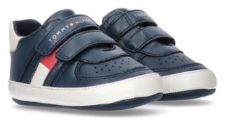 Tommy Hilfiger Sneakers FLAG LOW CUT VELCRO SHOE OFF met logo-opdruk, ...