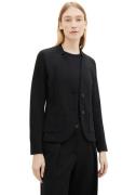 NU 20% KORTING: Tom Tailor Sweatblazer Ottoman met opgestikte zakken e...