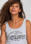 KangaROOS Tanktop met bloemige puff-print