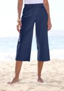 Beachtime 7/8-strandbroek van zachte jersey, wide leg, joggingbroek, l...