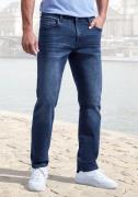 NU 20% KORTING: John Devin 5-pocket jeans Straight-fit Jeans in elasti...