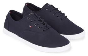 NU 20% KORTING: Tommy Hilfiger Sneakers CANVAS LACE UP SNEAKER in smal...