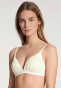 CALIDA Triangel-bh CATE Soft-bh met padding, met satijnen rand