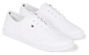 NU 20% KORTING: Tommy Hilfiger Sneakers CANVAS LACE UP SNEAKER in smal...