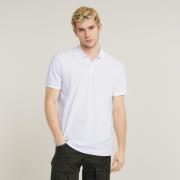 G-Star RAW Poloshirt Poloshirit Dunda slim Logo-embossing op de borst