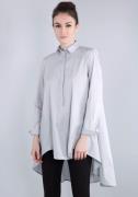 IMPERIAL Lange blouse IMP-C ED3ABF klokkend, lang model