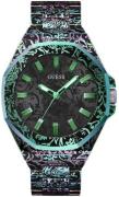 NU 20% KORTING: Guess Kwartshorloge Roar Polshorloge, herenhorloge