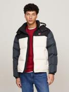 TOMMY JEANS Gewatteerde jas TJM ALASKA COLORBLOCK PUFFER