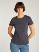 NU 20% KORTING: Calvin Klein T-shirt MONOLOGO SLIM TEE met gestempeld ...