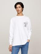 NU 20% KORTING: TOMMY JEANS Longsleeve TJM REG SIG TWIST LS TEE