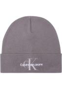 NU 20% KORTING: Calvin Klein Beanie MONOLOGO EMBRO BEANIE