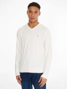 Tommy Hilfiger Trui met V-hals PIMA ORG CTN CASHMERE V NECK