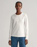 NU 20% KORTING: Gant Shirt met lange mouwen REG SHIELD LS T-SHIRT klei...