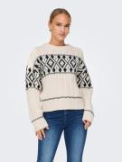 Only Gebreide trui ONLMARENT L/S PULLOVER KNT NOOS