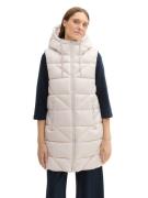 NU 20% KORTING: Tom Tailor Bodywarmer met een capuchon