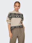 NU 20% KORTING: Only Trui met staande kraag ONLVICTORIA L/S PULLOVER K...