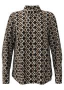 NU 20% KORTING: s.Oliver BLACK LABEL Blouse met lange mouwen met print...