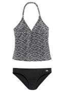 Venice Beach Tankini verstelbare banden, effen broek