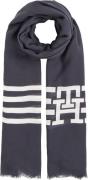 Tommy Hilfiger Sjaal TH NAVAL SCARF met gestempeld logo