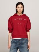 Tommy Hilfiger Hoodie MDRN REG CORP LOGO HOODIE met geborduurd logo-op...