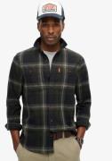 NU 20% KORTING: Superdry Overhemd met lange mouwen VINTAGE CHECK OVERS...