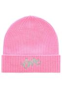 Zwillingsherz Beanie met Love borduursel (set)