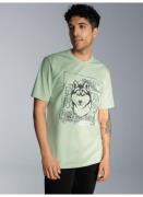 NU 20% KORTING: Trigema T-shirt TRIGEMA T-shirt met grote husky print ...