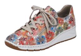 NU 20% KORTING: Rieker Sneakers met sleehak met bloemenprint, vrijetij...