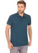 Trigema Poloshirt TRIGEMA slim fit poloshirt van DELUXE-piqué (1-delig...