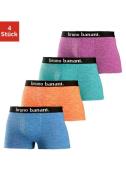 Bruno Banani Hipster Boxershorts in effen of met patroon van katoenmix...