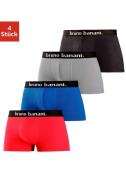 Bruno Banani Hipster Boxershorts in effen of met patroon van katoenmix...