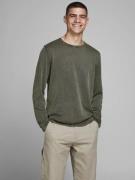 Jack & Jones Gebreide trui JJELEO KNIT CREW NECK NOOS