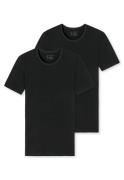 NU 20% KORTING: Schiesser T-shirt "95/5" met ronde hals (2 stuks, Set ...