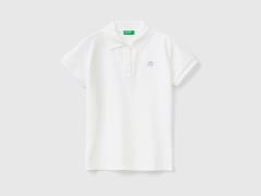 United Colors of Benetton Poloshirt met logoborduursel op de borst