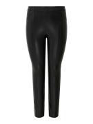 ONLY CARMAKOMA Imitatieleren broek CARJESSIE FAUX LEATHER LEGGING OTW ...